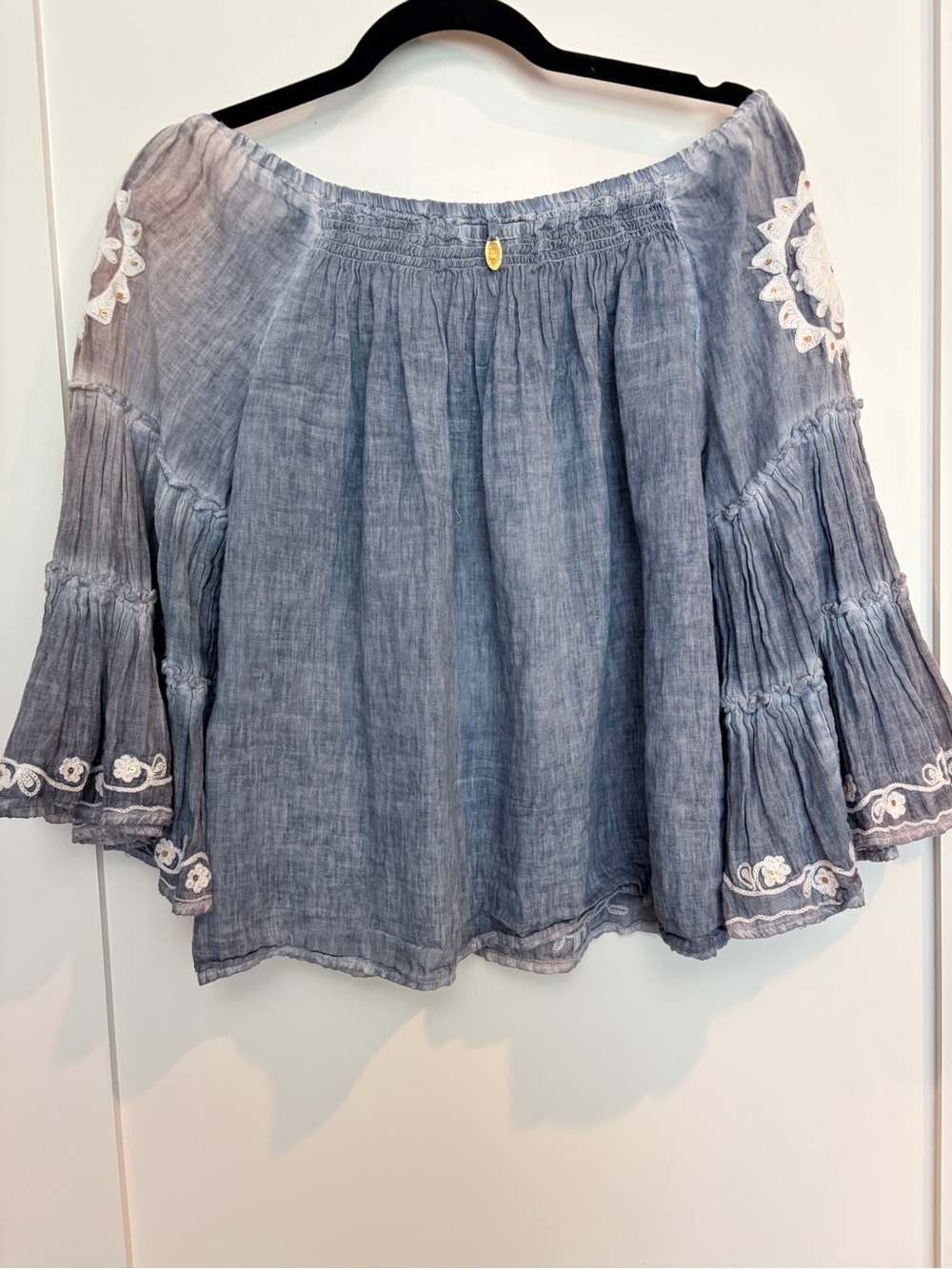 Ruby Yaya Embroidered Boho Top – - Picture 3 of 9